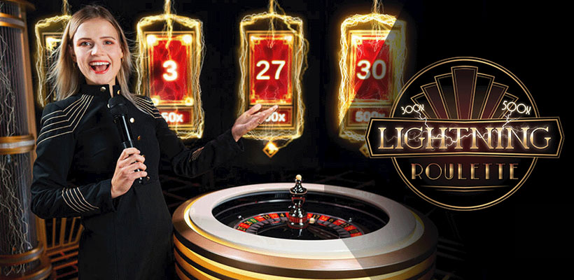 Jeu Lightning Roulette au Canada pour Jouer en Ligne